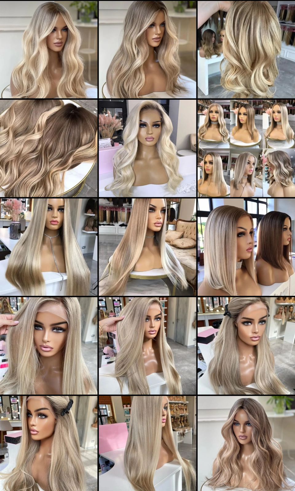 Arab & European Wigs