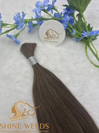Shine Weeds 24'' Bulk Hair 50g premium Remy Hair