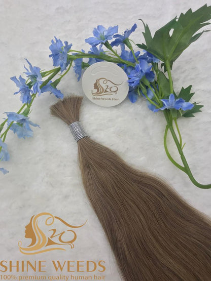 Shine Weeds 24'' Bulk Hair 50g premium Remy Hair