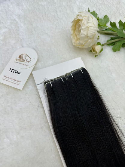 Invisible Tape hair 24 inch 100g 40pcs Natural Hair