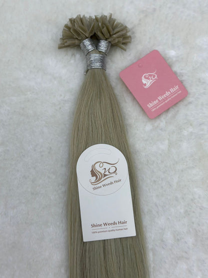 Nail Tip/U Tip Extention 24inch 60cm Natural Hair Premium Remy 100g 100pcs