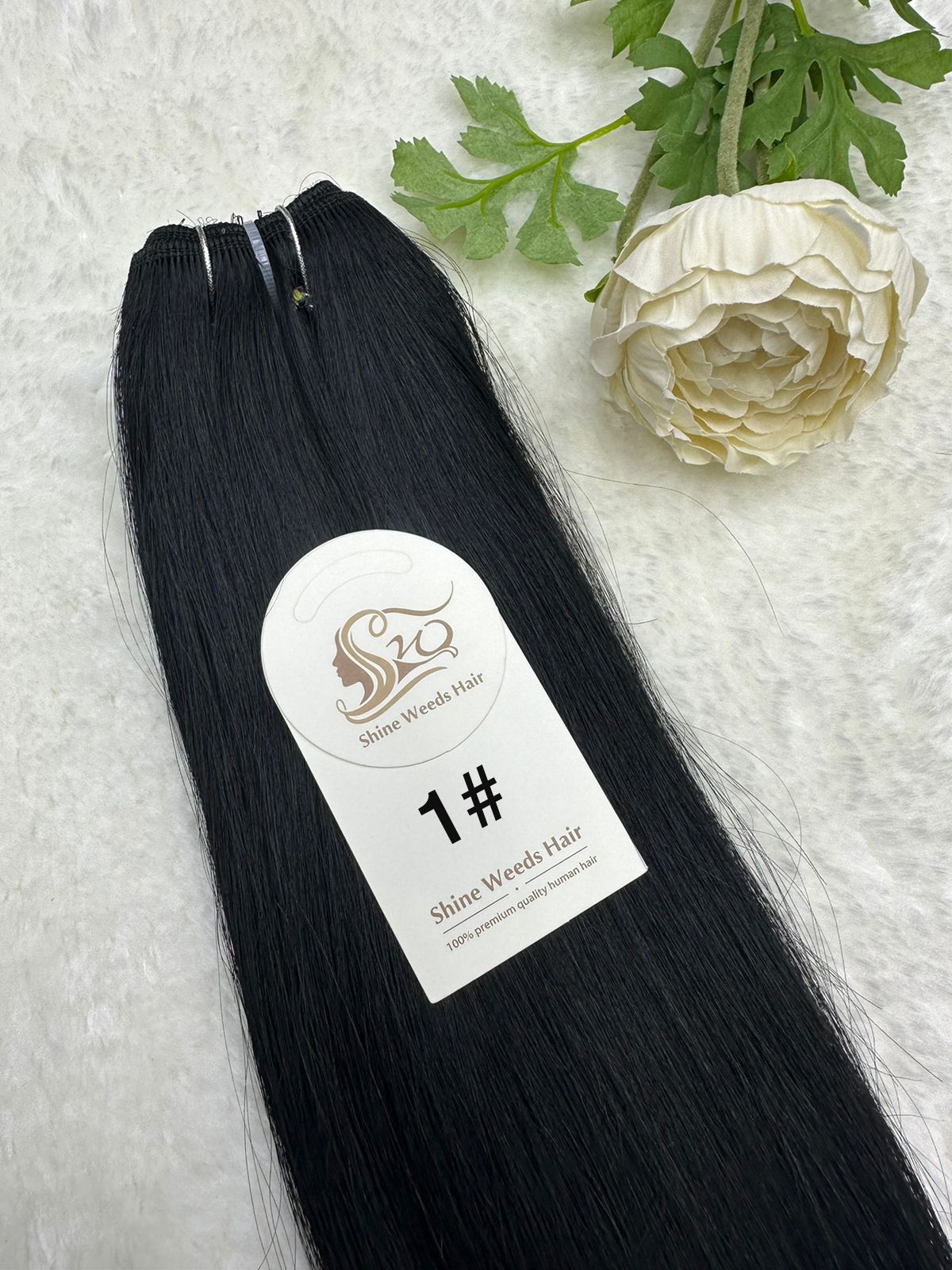 Hair Weft Clip Hair Extension Premium Remy 100g 24 inch 60cm