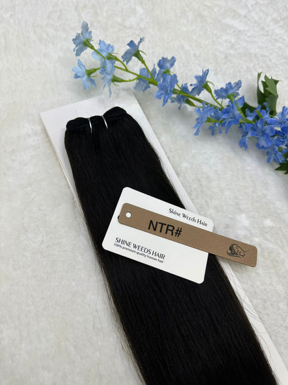 shine weeds 100% Human Hair Weft 200 grams