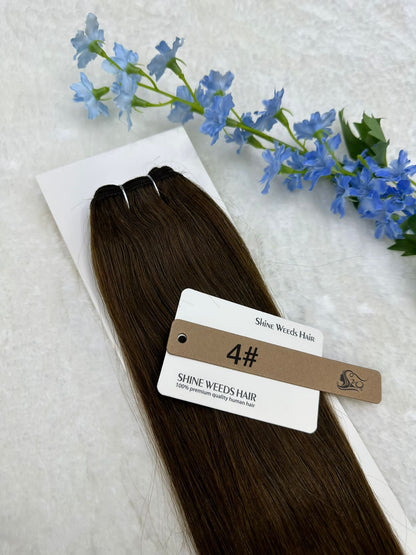 shine weeds 100% Human Hair Weft 200 grams