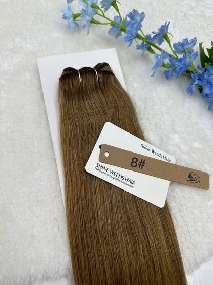 shine weeds 100% Human Hair Weft 200 grams