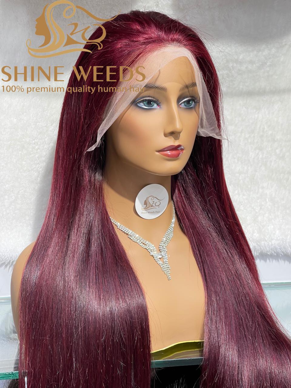 Double Drawn Hair Lace wig Natural Hair thick and bouncy 26''