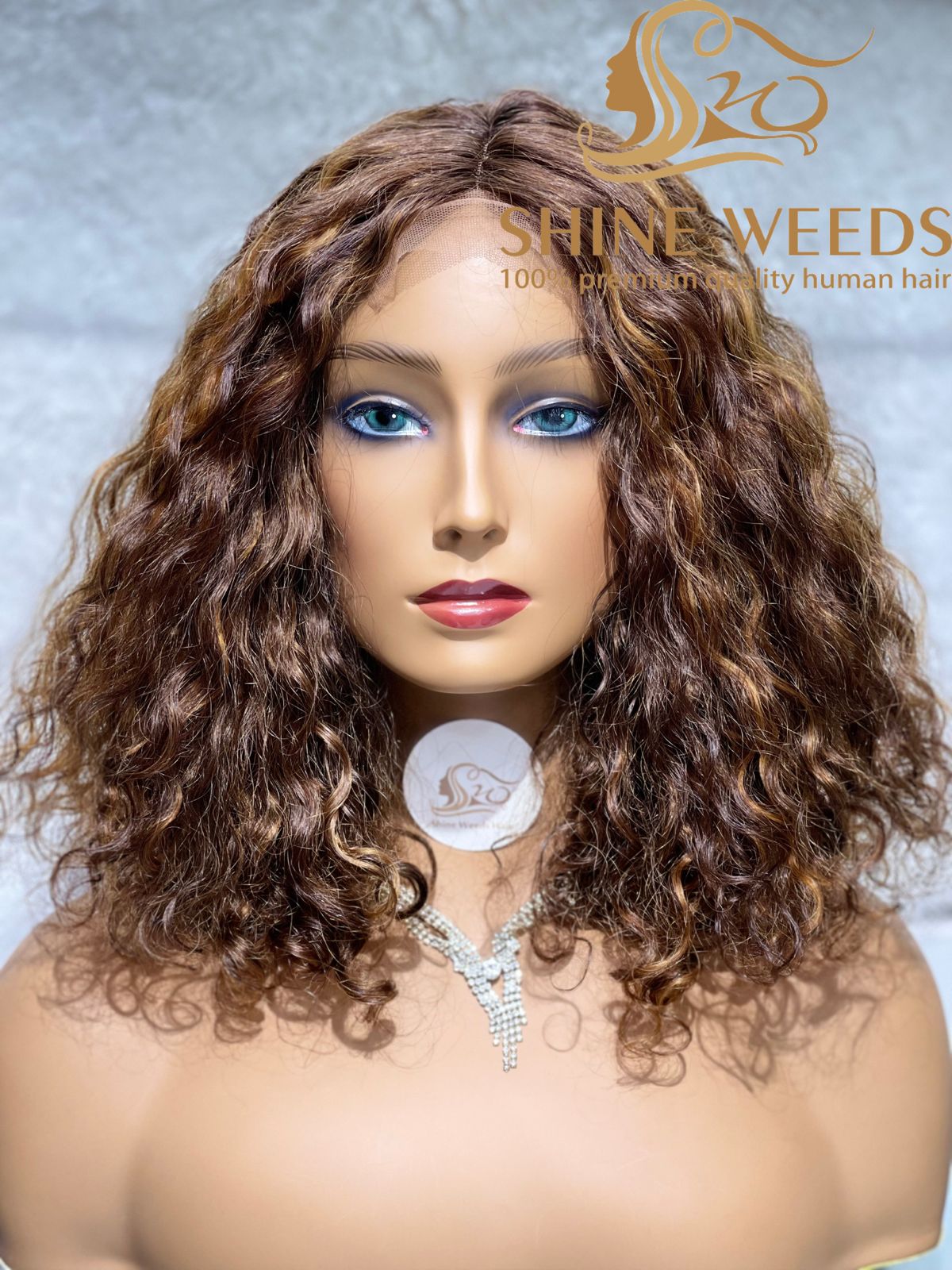 Short Curly Wig Natural hair Model 4*4 Tpart NW