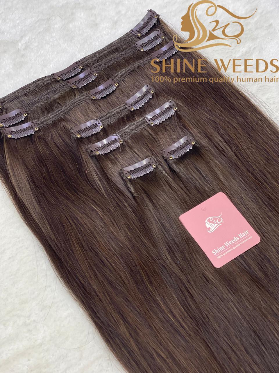 Clip Extension Natural Hair 200g 60cm 24'' PM-2