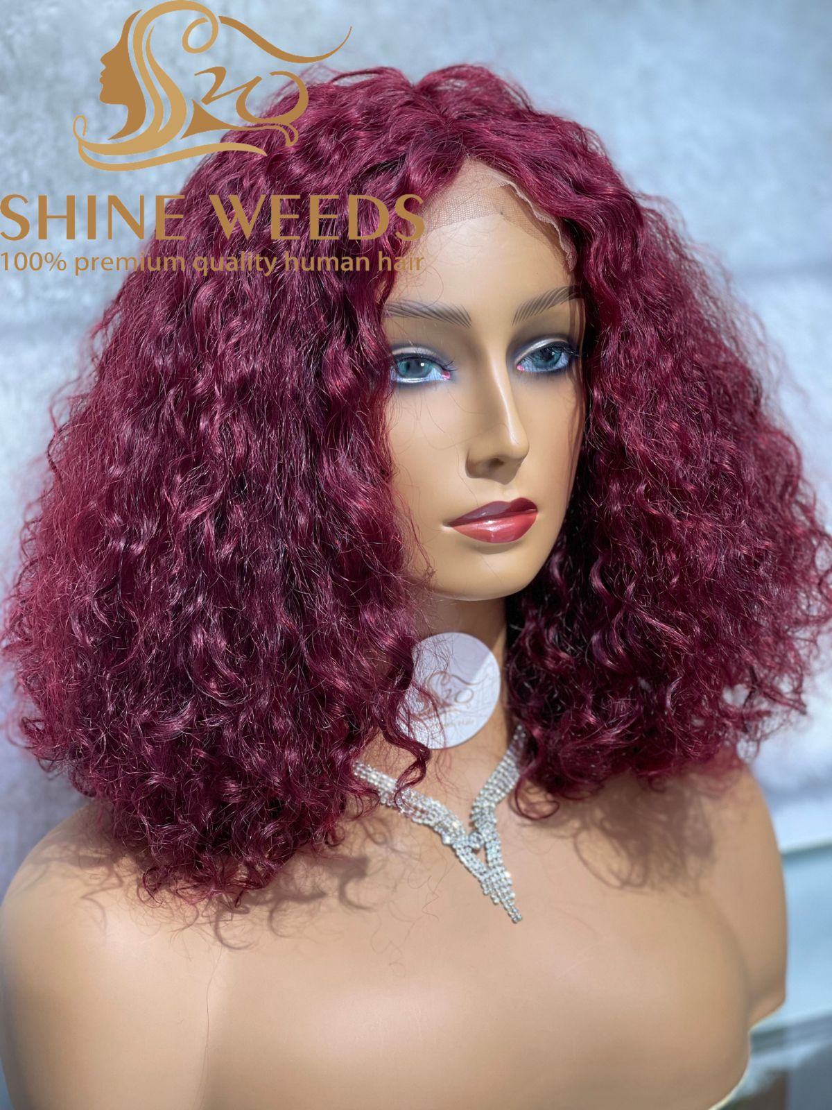 Short Curly Wig Natural hair Model 4*4 Tpart NW