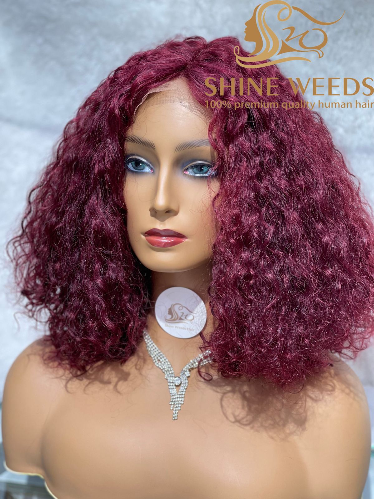 Short Curly Wig Natural hair Model 4*4 Tpart NW