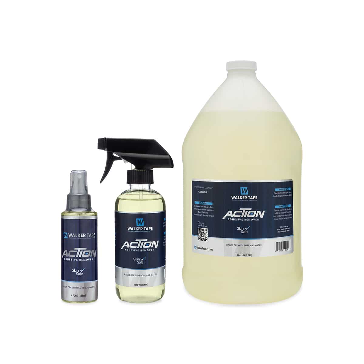 Action Adhesive Remover for sensitive skin.