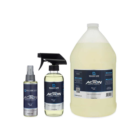 Action Adhesive Remover for sensitive skin.
