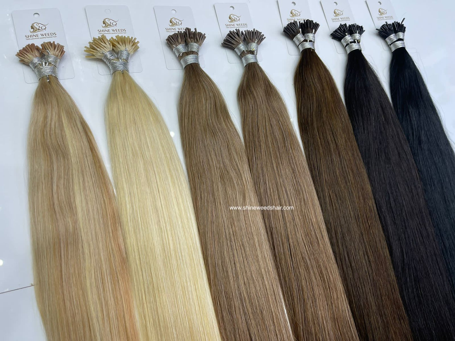 24” virgin I Tip Human Hair Extension,100pcs 100g